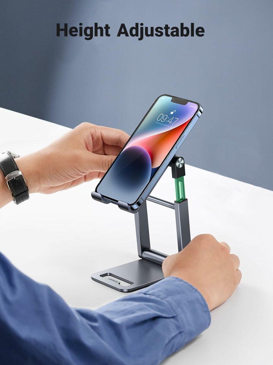 UGREEN Adjustable Height Foldable Portable Phone Holder
