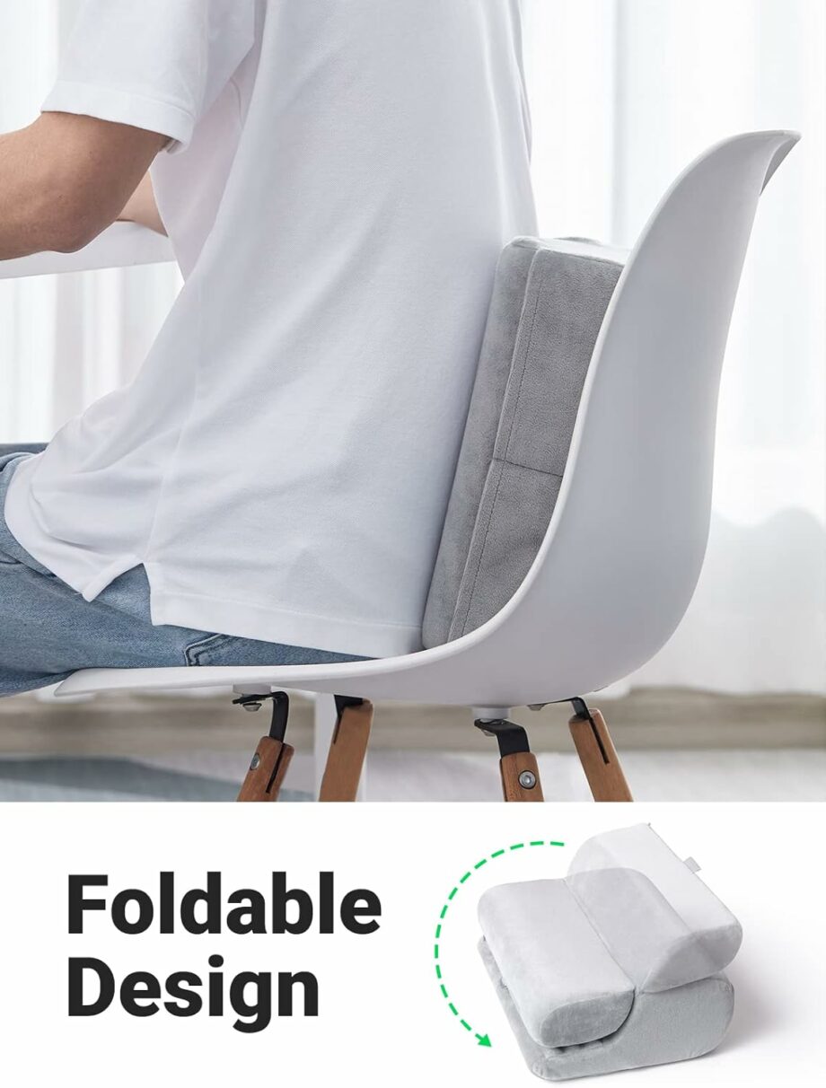 UGREEN Tablet Pillow Stand for Lap Soft Holder Bed with 3 Viewing Angles
