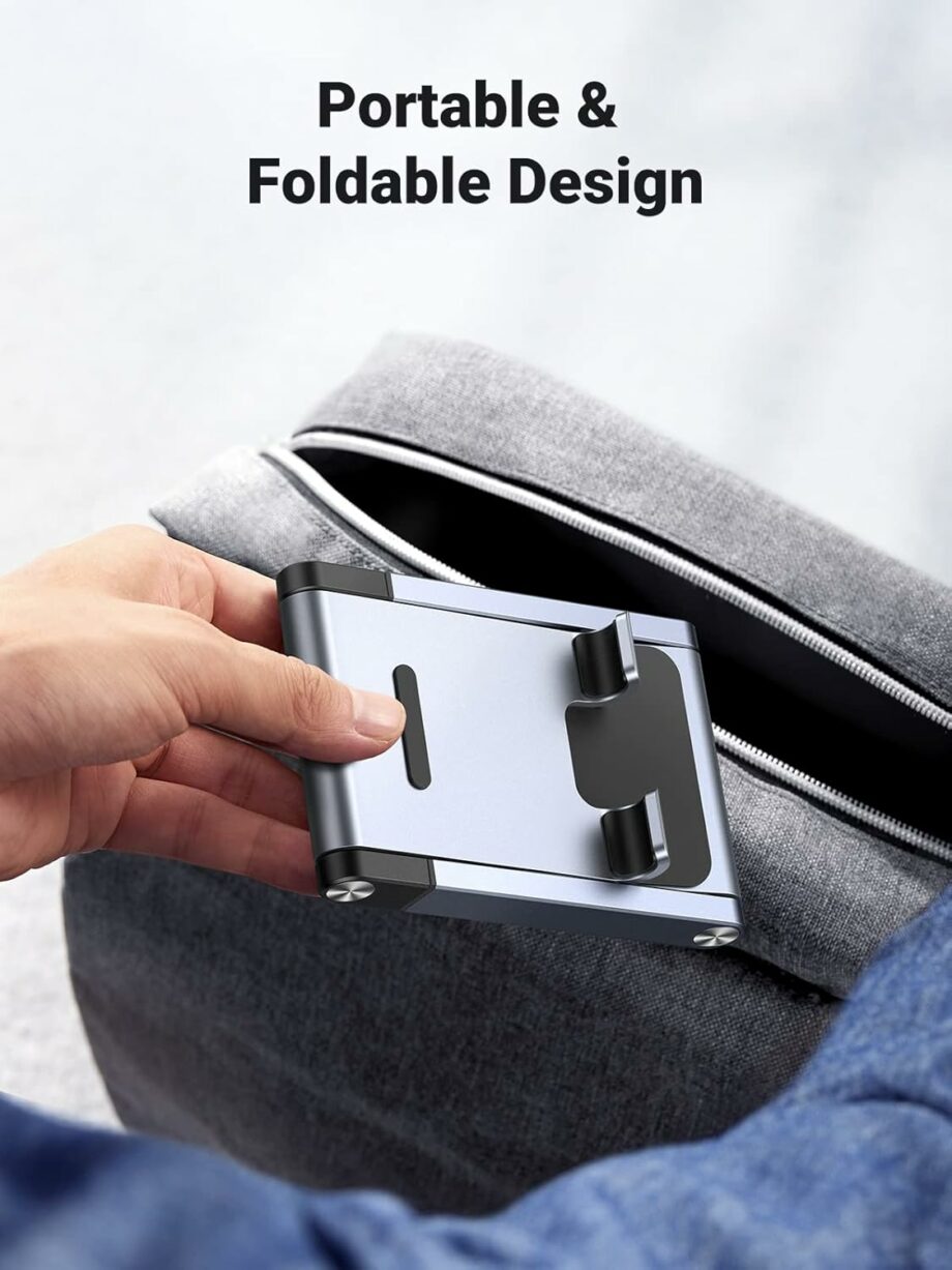 UGREEN Adjustable Height Foldable Portable Phone Holder