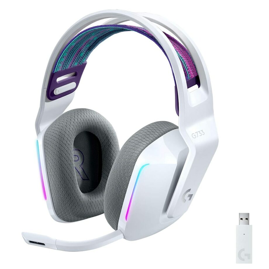 Logitech G733 LIGHTSPEED Wireless Gaming Headset - White