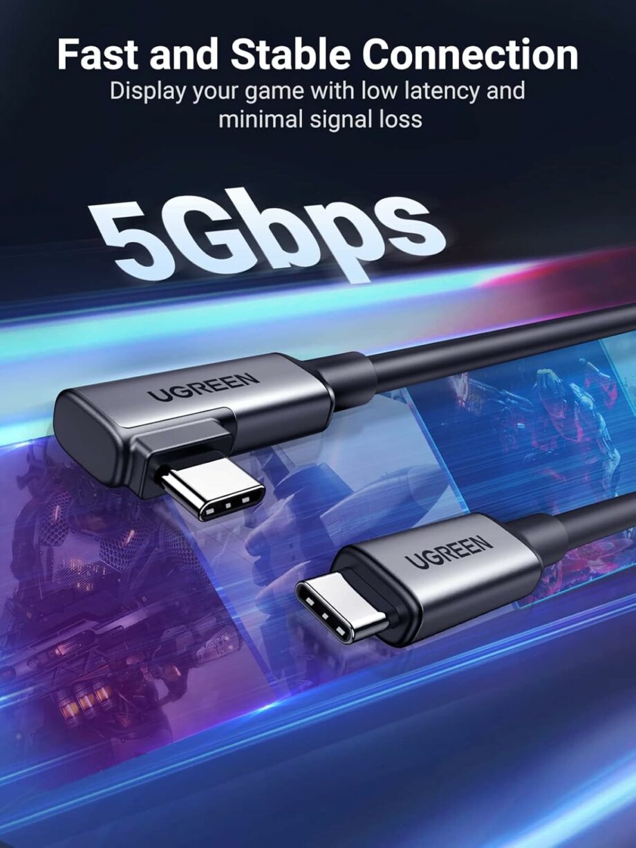UGREEN USB C Oculus Quest 2, Pico 4 and PC/Steam VR Link Cable - 5M