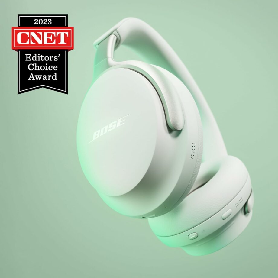 Bose QuietComfort Ultra Wireless Bluetooth Noise Cancelling Headphones with Spatial Audio - White (Pre-Order)
