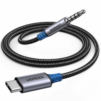 UGREEN USB C to 3.5mm Stereo Cable with Audio Chip - 1M
