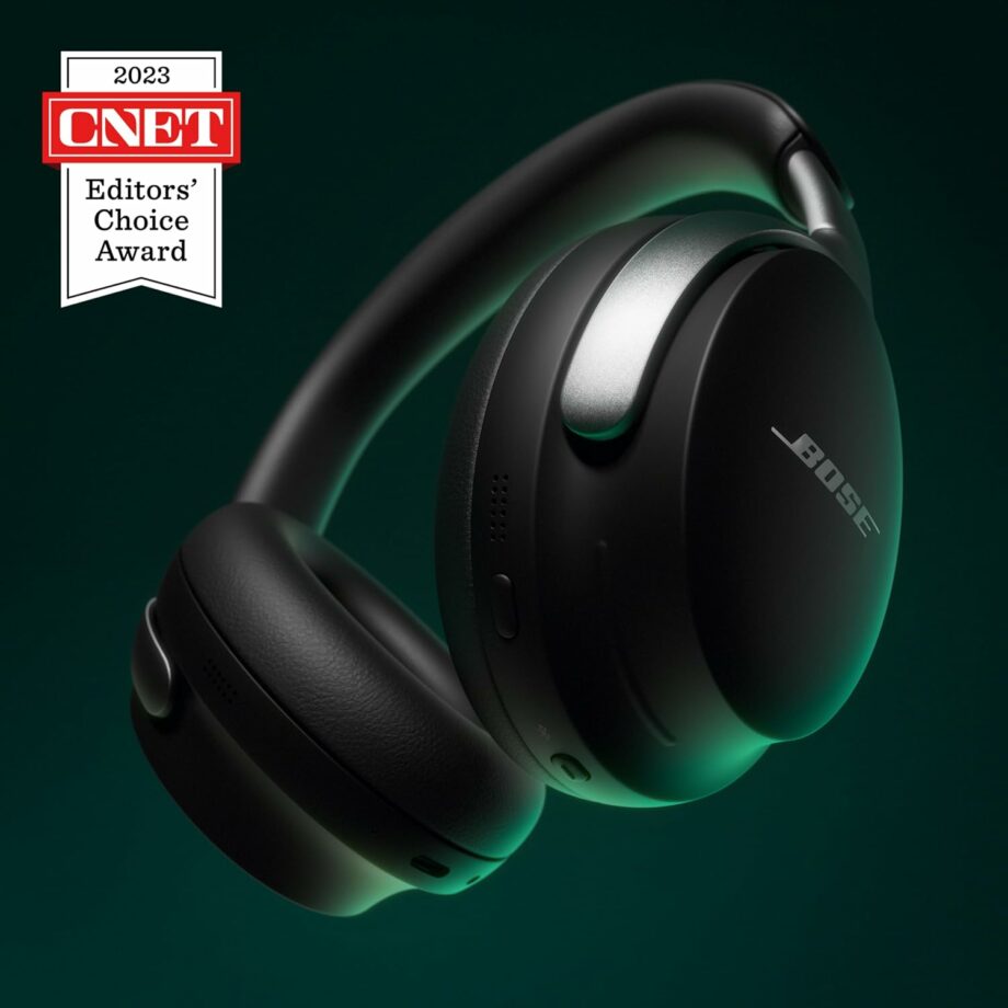 Bose QuietComfort Ultra Wireless Bluetooth Noise Cancelling Headphones with Spatial Audio - Black (Pre-Order)