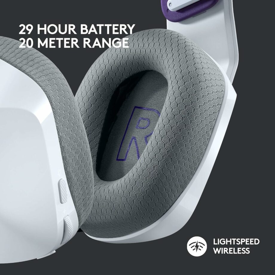 Logitech G733 LIGHTSPEED Wireless Gaming Headset - White