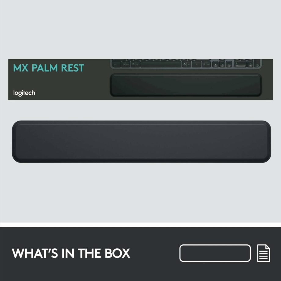 Logitech MX Premium Palm Rest for MX Keys Keyboard