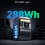 Anker SOLIX C300 288Wh LiFePO4 Battery 300W (600W Surge) Power Bank Station