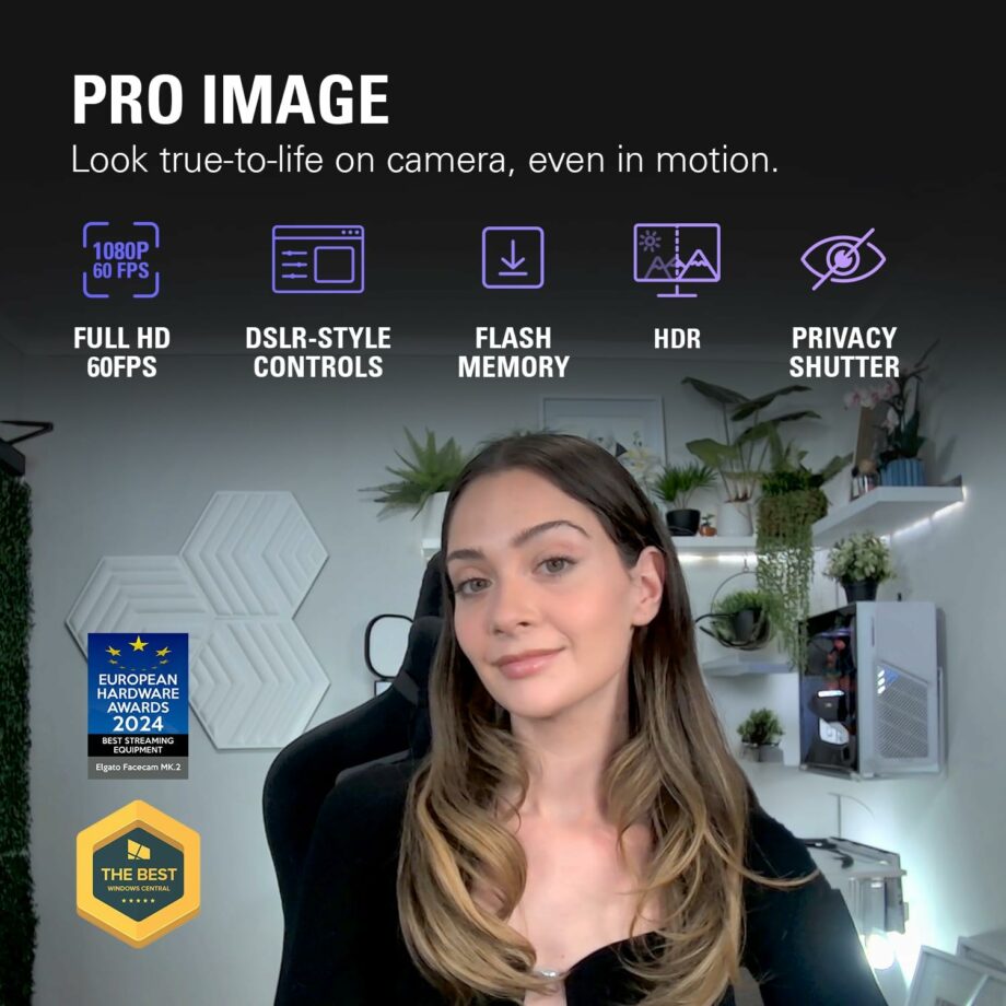 Elgato Facecam MK.2 Premium Full HD Webcam (Pre-Order)