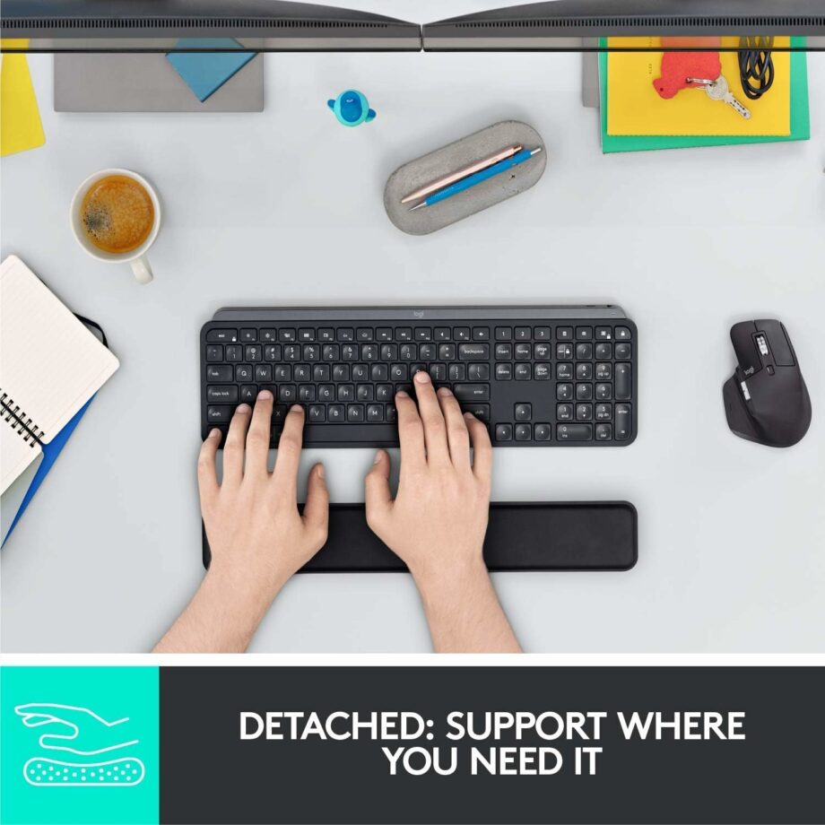 Logitech MX Premium Palm Rest for MX Keys Keyboard