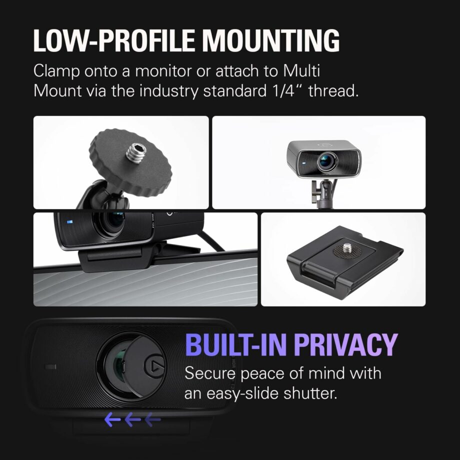 Elgato Facecam MK.2 Premium Full HD Webcam (Pre-Order)