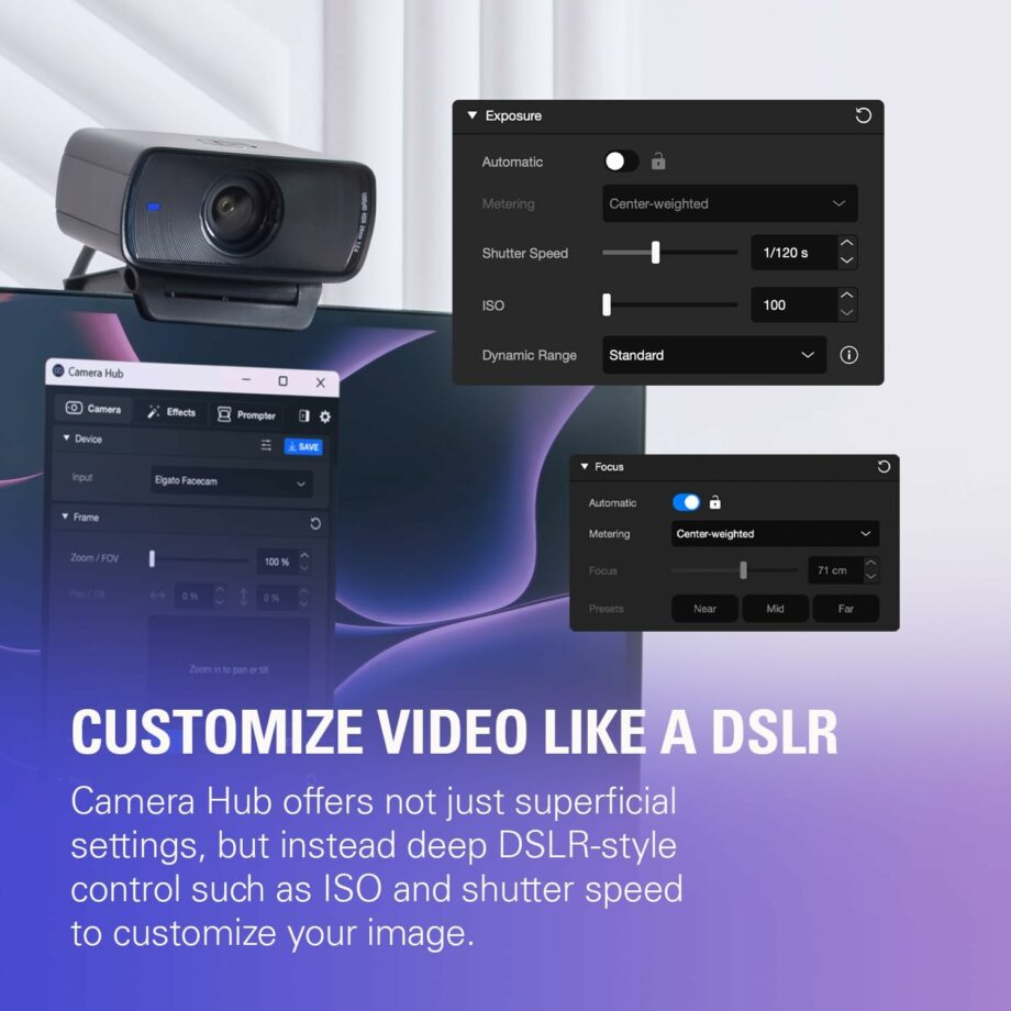 Elgato Facecam MK.2 Premium Full HD Webcam (Pre-Order)