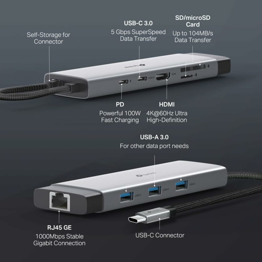 TP-Link UH9120C 9 in 1 USB C Hub