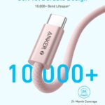 Anker Zolo 240W Braided USB C to USB C Cable 1.8M - White