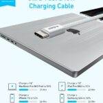 Anker Zolo 240W Braided USB C to USB C Cable 1.8M - White