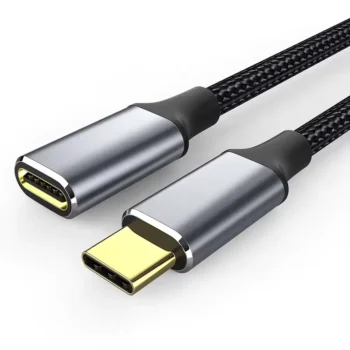 USB C 3.2 10Gbps 100W Male to Female Extension Cable - 1M