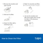 TP-Link Tapo RVA100 Robot Vacuum Replacement Kit