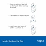 TP-Link Tapo RVA200 Robot Vacuum Disposable Dust Bag