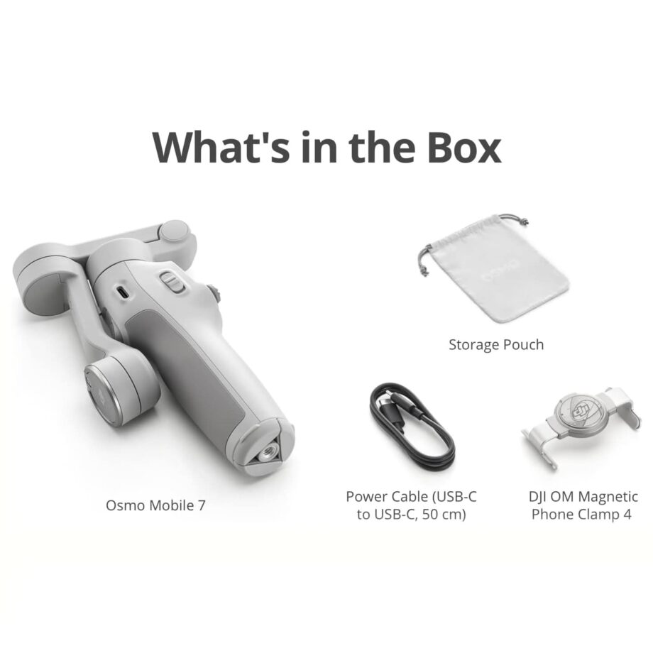 DJI Osmo Mobile 7 Gimbal Stabilizer for iPhone and Android Devices