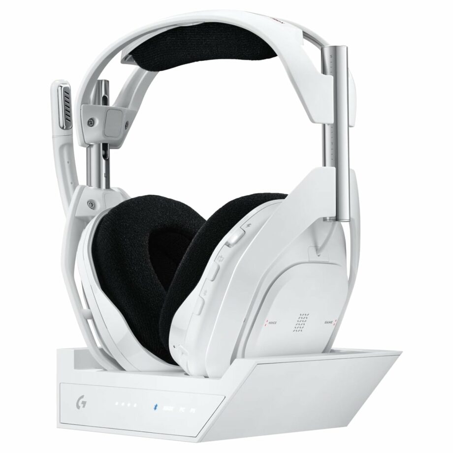 Logitech G Astro A50 X Omni-Platform Wireless Gaming Headset + Base Station - White