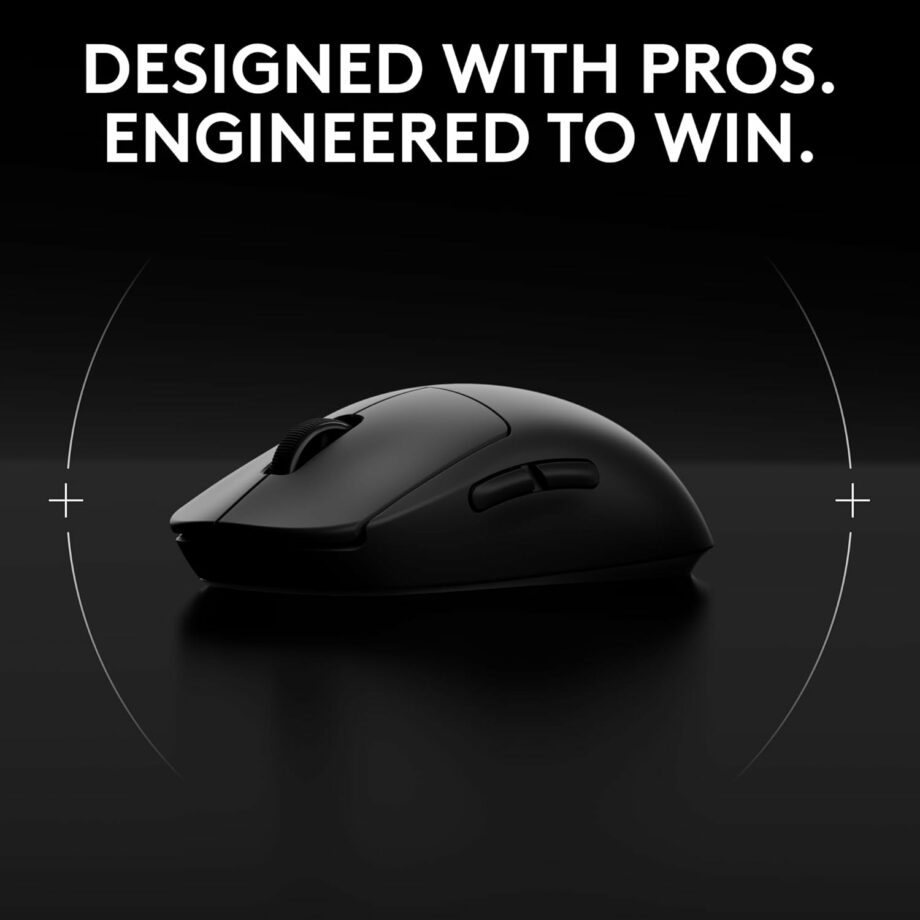Logitech G PRO 2 Lightspeed 44K DPI Sensor Wireless Gaming Mouse - Black