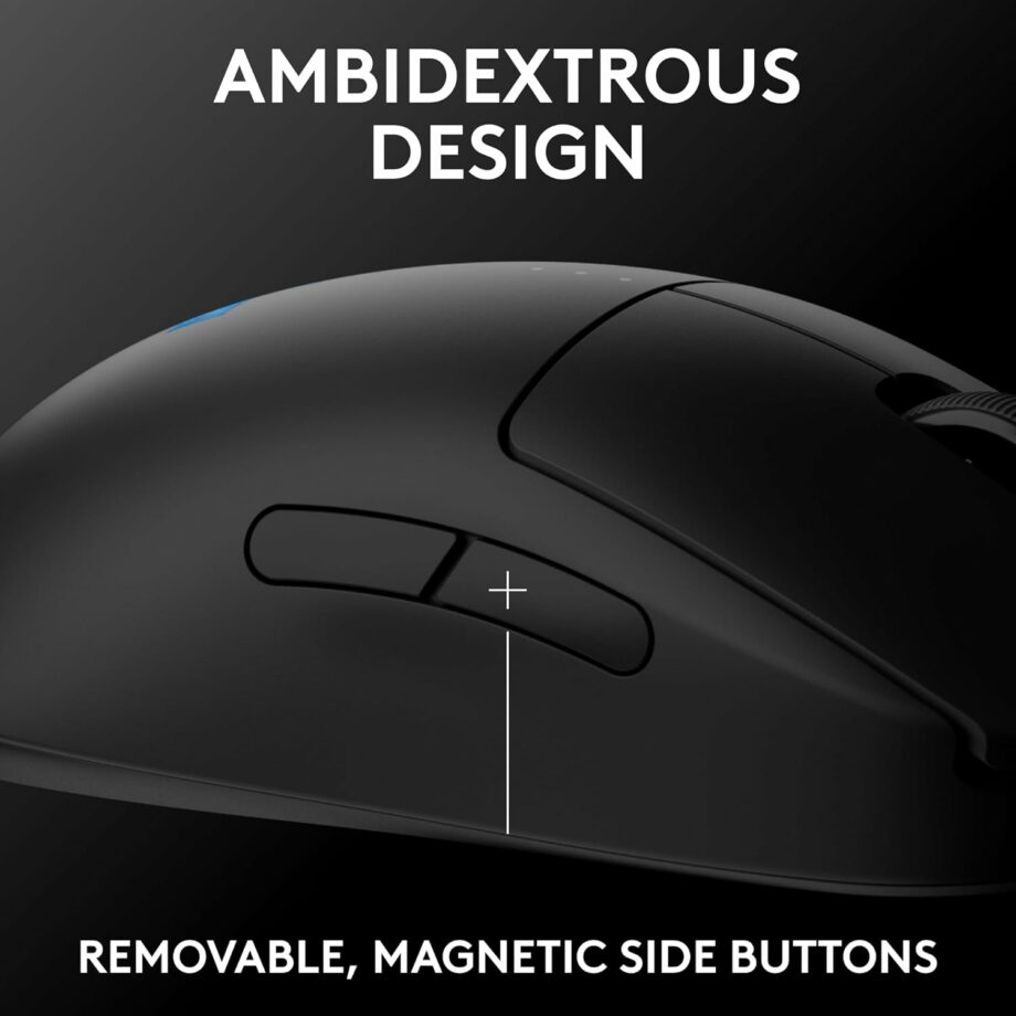 Logitech G PRO 2 Lightspeed 44K DPI Sensor Wireless Gaming Mouse - Black