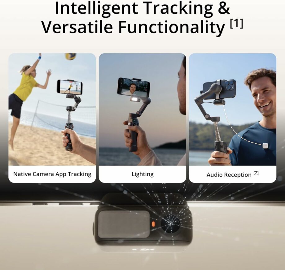 DJI Osmo Mobile 7P Gimbal Stabilizer for iPhone and Android Devices