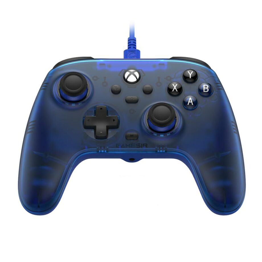 GameSir T7 Wired Controller with Hall Effect Joysticks - Blue
