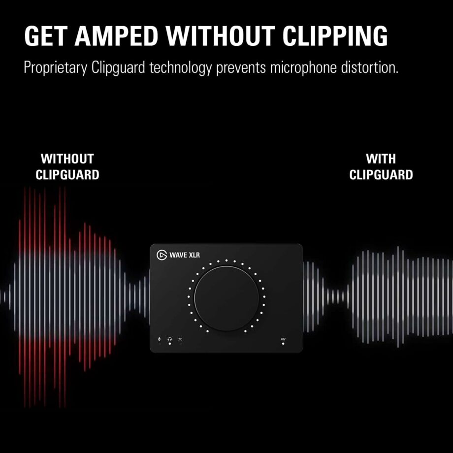 Elgato Wave XLR Audio Mixer and 75 db Preamp for XLR Mic (Pre-Order)