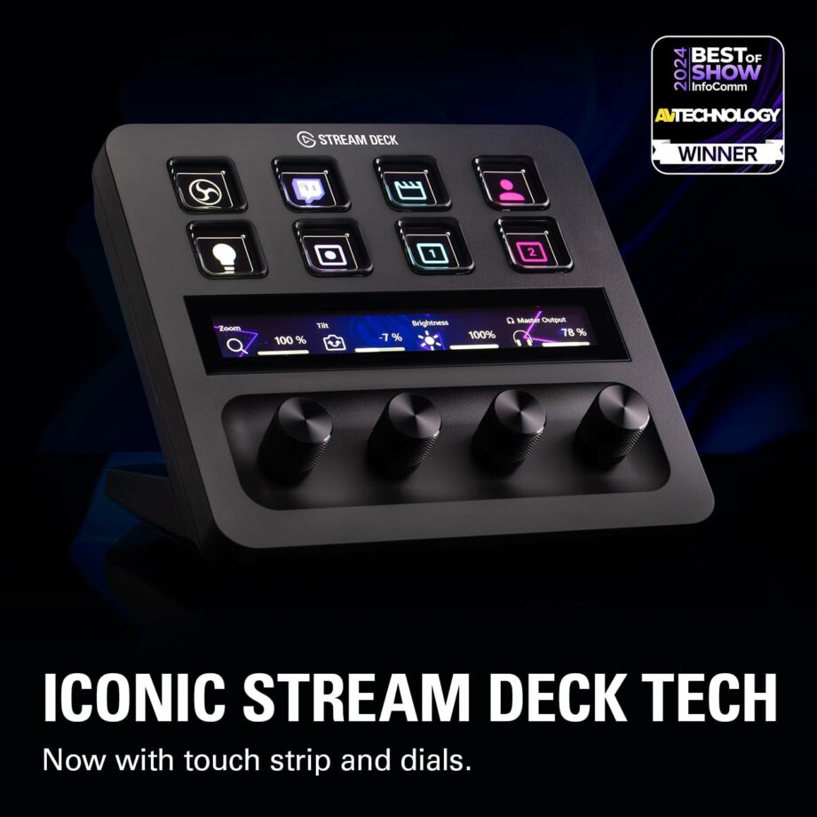 Elgato Stream Deck + Audio Mixer, Production Console and Studio Controller (Pre-Order)