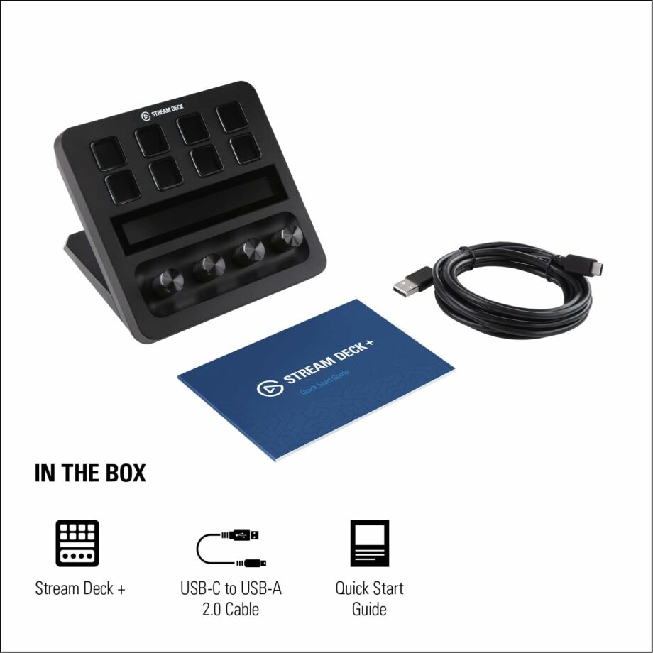 Elgato Stream Deck + Audio Mixer, Production Console and Studio Controller (Pre-Order)