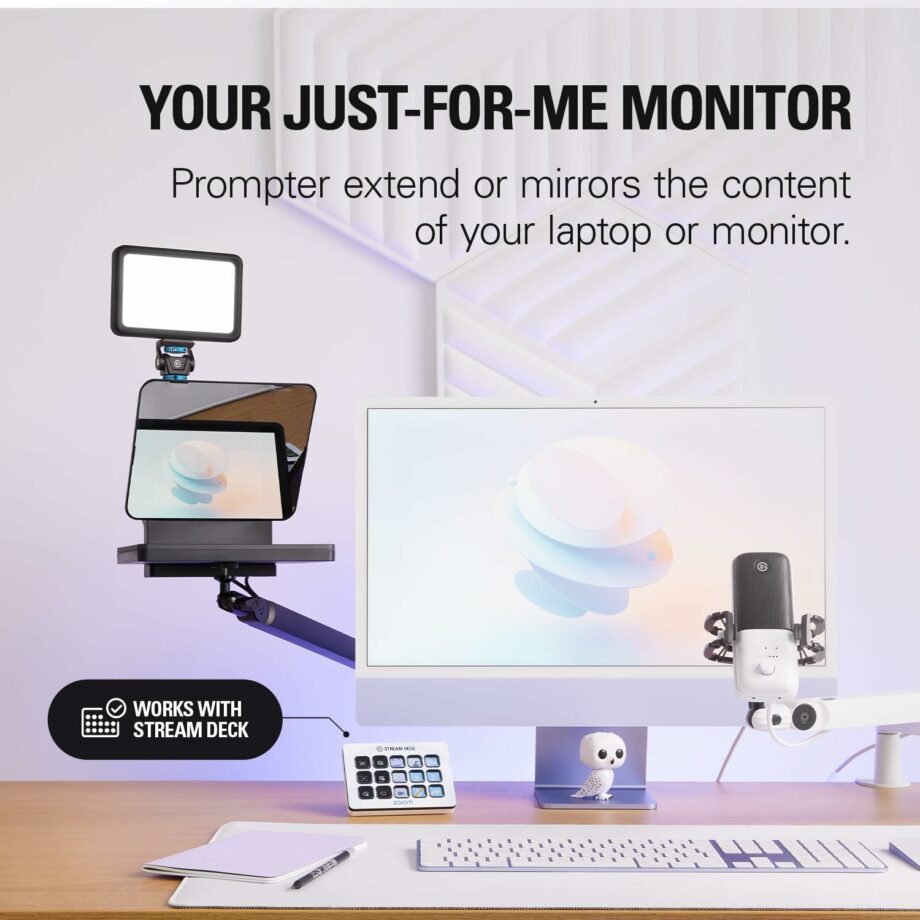 Elgato Prompter Teleprompter with Built-in Screen (Pre-Order)