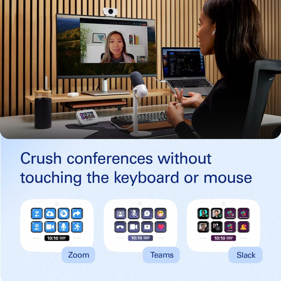 Elgato Stream Deck Neo – 8 Customizable Keys & 2 Touch Points (Pre-Order)
