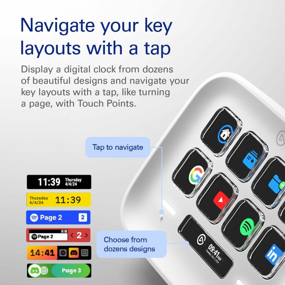 Elgato Stream Deck Neo – 8 Customizable Keys & 2 Touch Points (Pre-Order)