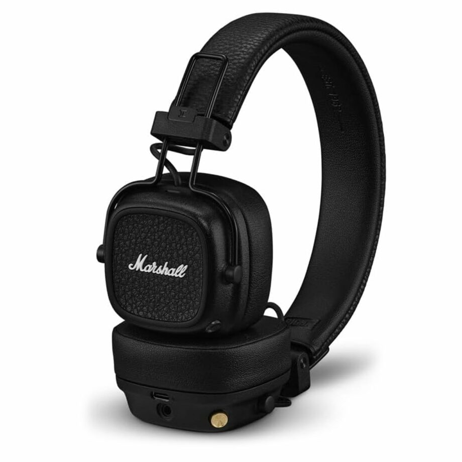 Marshall Major V On-Ear Bluetooth Headphones - Black
