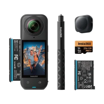 Insta360 X5 Waterproof 8K 360° Action Camera (Adventure Bundle)
